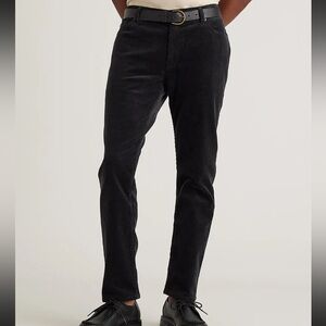 Men's Black Corduroy Pants